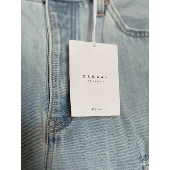 NWT Kancan High Rise 90's Flare Button Fly Jeans Size 9/28 - Picture 8 of 14